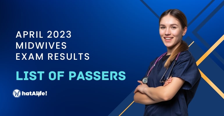 Full List of Passers — April 2023 Midwives Licensure Exam