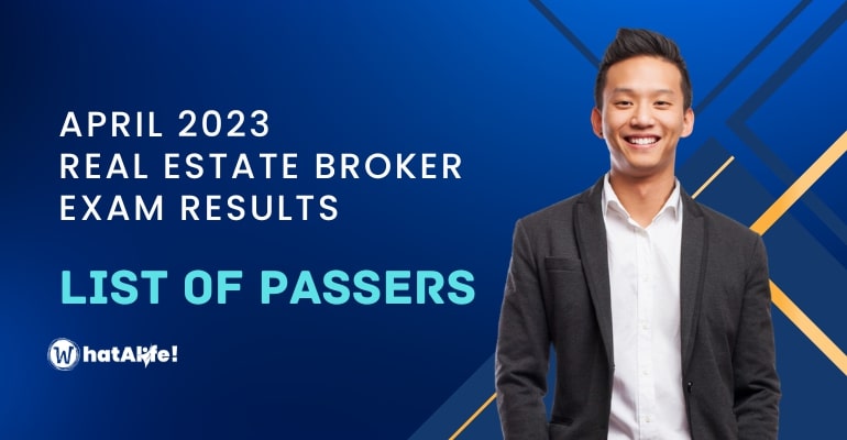 full list of passers april 2023 real estate broker licensure exam results