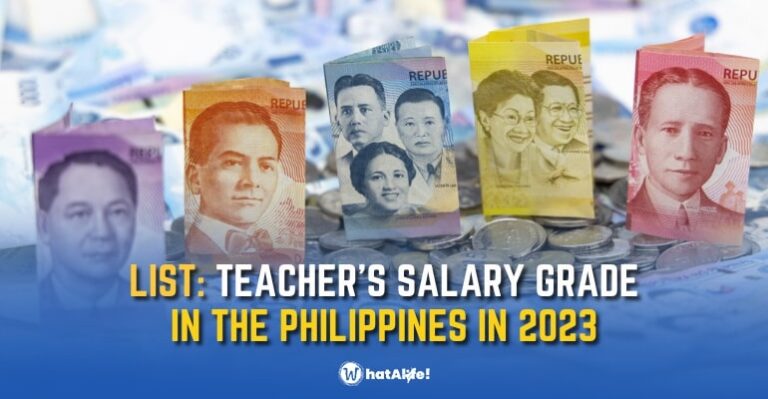 LIST: 2023 Teacher's Salary Grade in the Philippines - WhatALife!