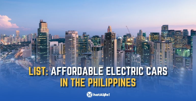 list affordable electric cars in the philippines