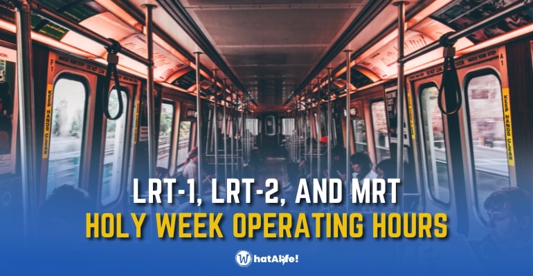mrt and lrt operating hours for holy week 2023