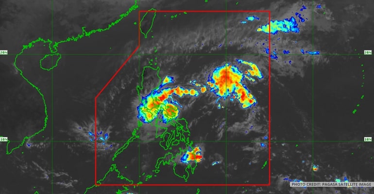 PAGASA: Typhoon Amang slows down over Bicol Peninsula