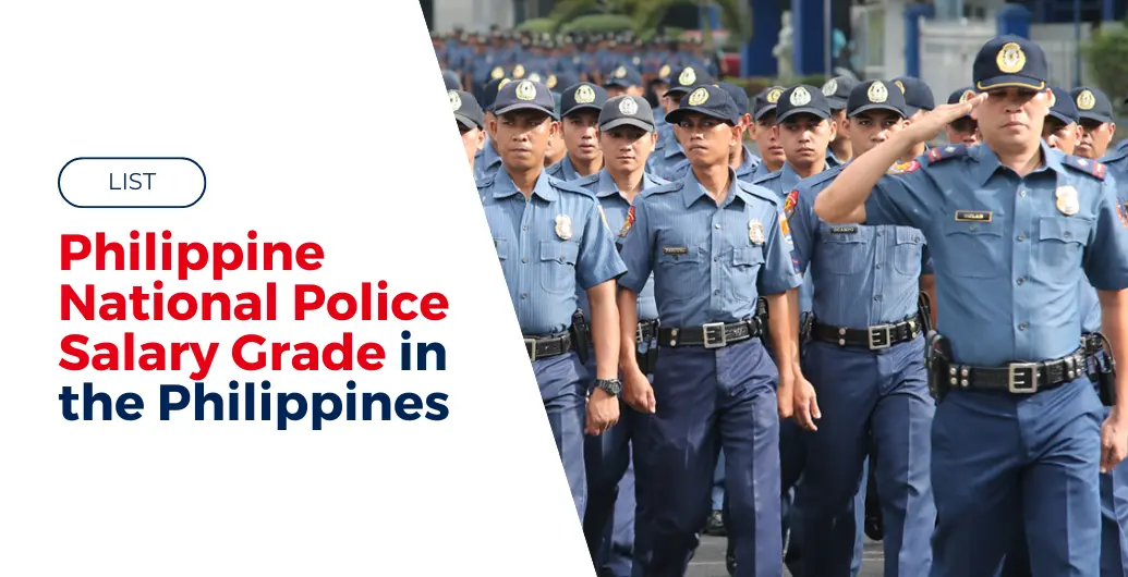 LIST: Philippine National Police Salary Grade