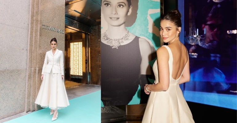 Filipina Actress Anne Curtis Spotted at Tiffany’s Grand Reopening in New York