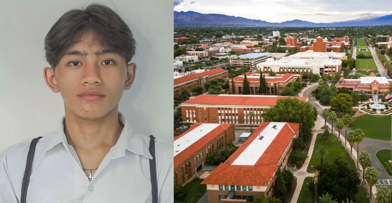 filipino student julian martir asserts validity of university admissions and scholarships amid public skepticism