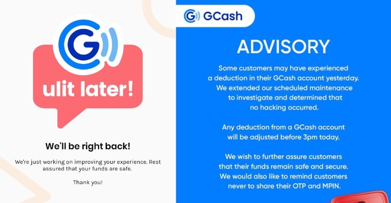 GCash Assures Users of ‘No Fund Loss’ Amid Unauthorized Transaction Complaints