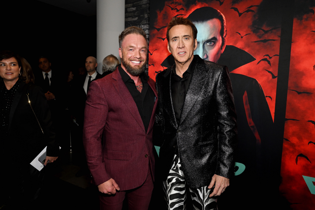 chris brewster with nicholas cage