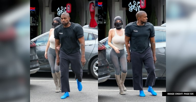 Kanye West and Bianca Censori Seen with Perplexing Looks