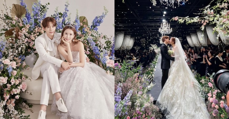 Korean Celebrities Lee Da-Hae and Se7en Are Finally Married After 8 Years