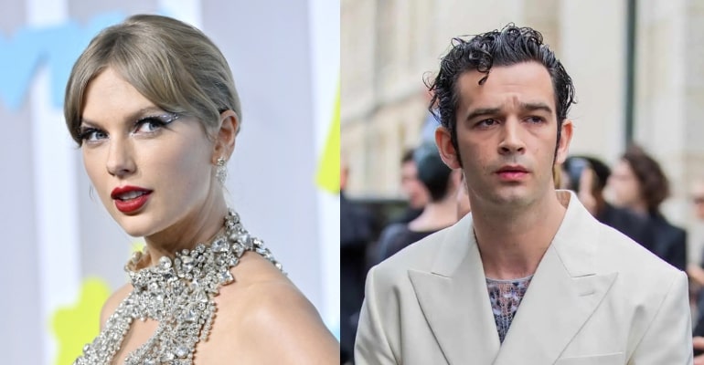 taylor swift and matty healy relationship