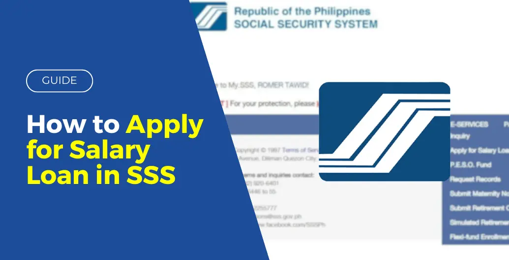 GUIDE: How to Apply for Salary Loan in SSS?