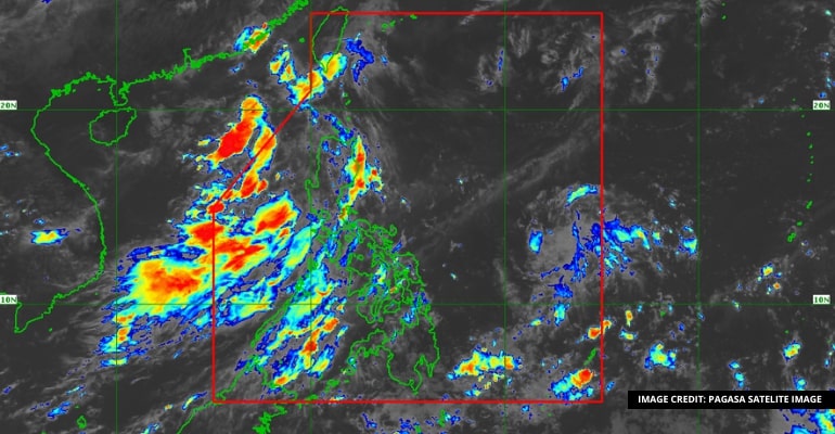 pagasa southwest monsoon causing rain showers and thunderstorms