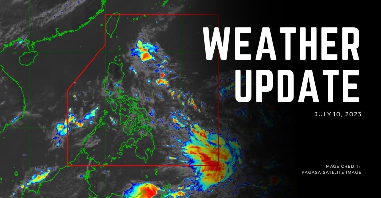 PAGASA: Intertropical Convergence Zone (ITCZ) will be affecting Palawan, Visayas, and Mindanao