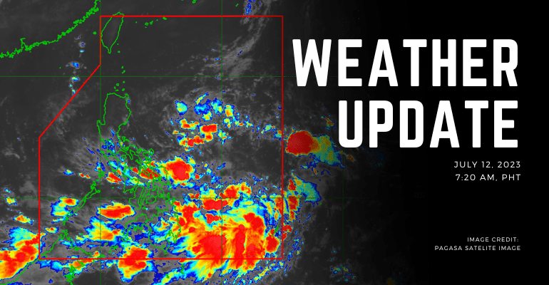 pagasa southwest monsoon affecting the western sections of visayas and mindanao