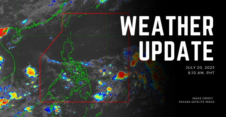 PAGASA: Low Pressure Area affecting Surigao region
