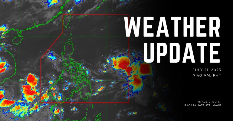 PAGASA: LPA Possibly Causing Typhoon Soon