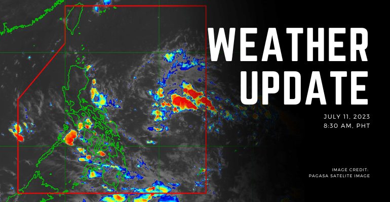 PAGASA: Heavy Rain All Over the Country Due to ITCZ