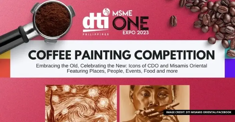 Coffee Painting Competition for Upcoming MSME One Expo