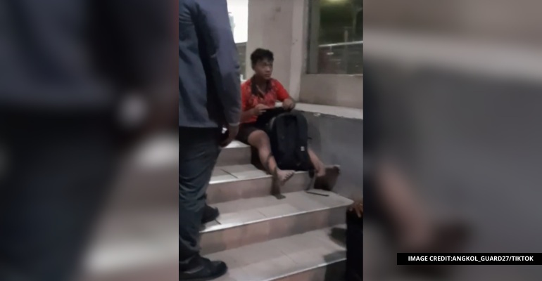 Dedicated Boy Studying Outside 7/11 Draws Attention of Limketkai Luxe Hotel’s General Manager