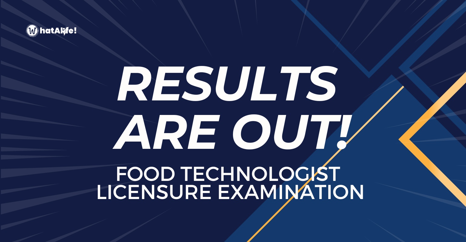 List of Passers – August 2023 Food Technologist Exam Results