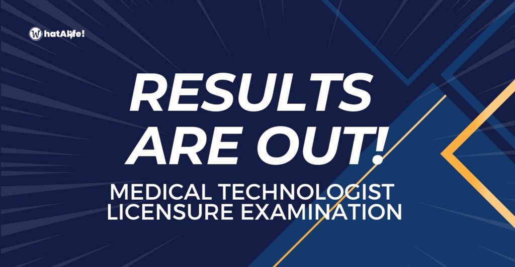 list of passers august 2023 medical technologist exam results