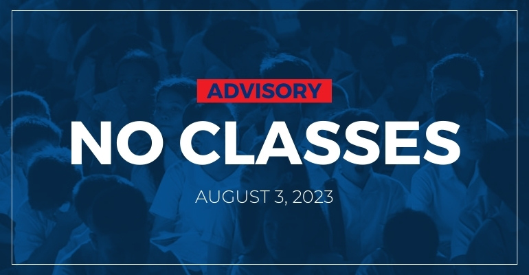 no classes on august 3 due to bad weather