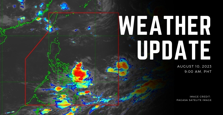 pagasa weather update august 10 2023