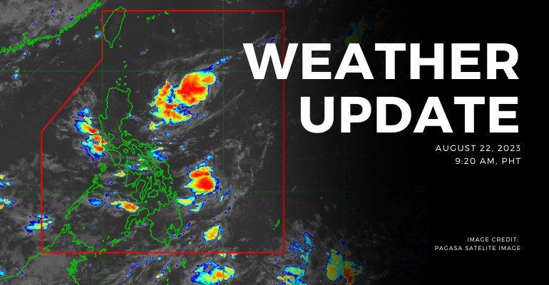 pagasa weather update august 22 2023