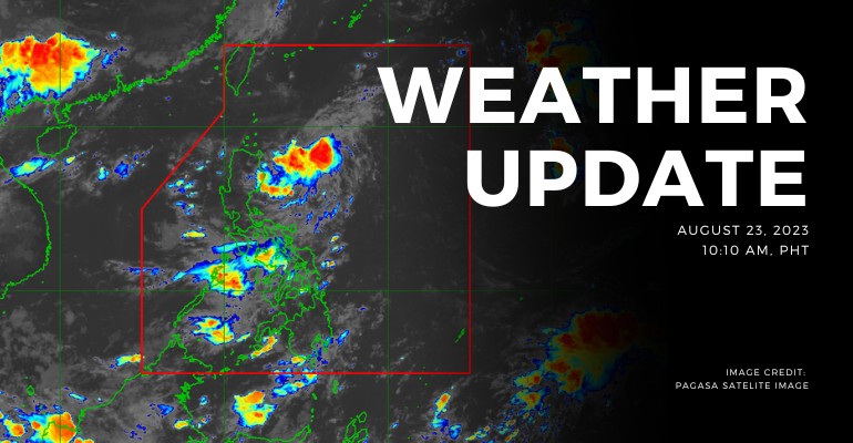 pagasa weather update august 23 2023