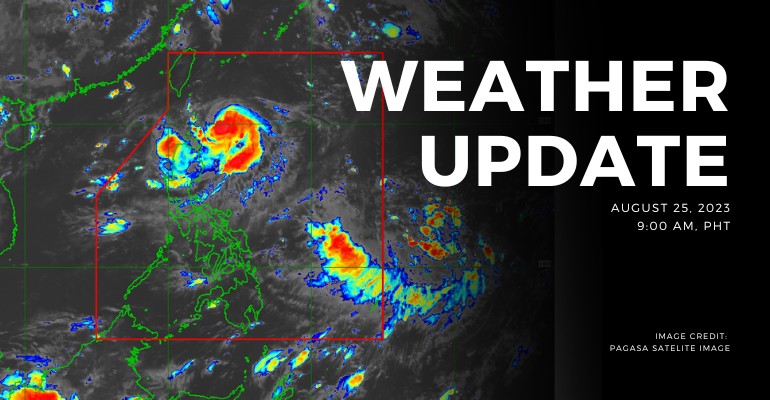 pagasa weather update today august 25 2023