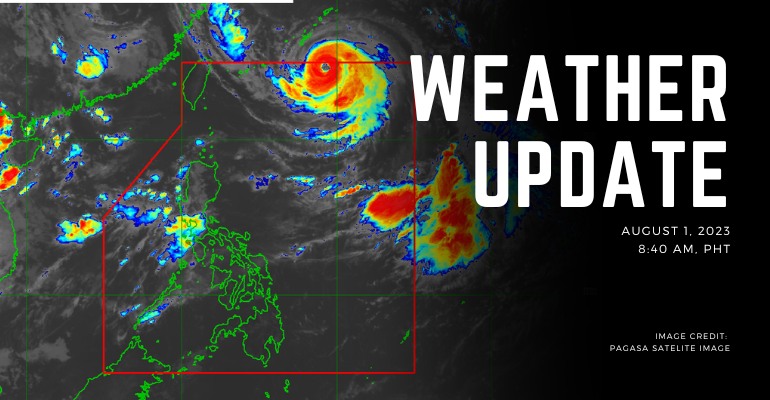 PAGASA: Typhoon Falcon Slowly Moving Northwestward