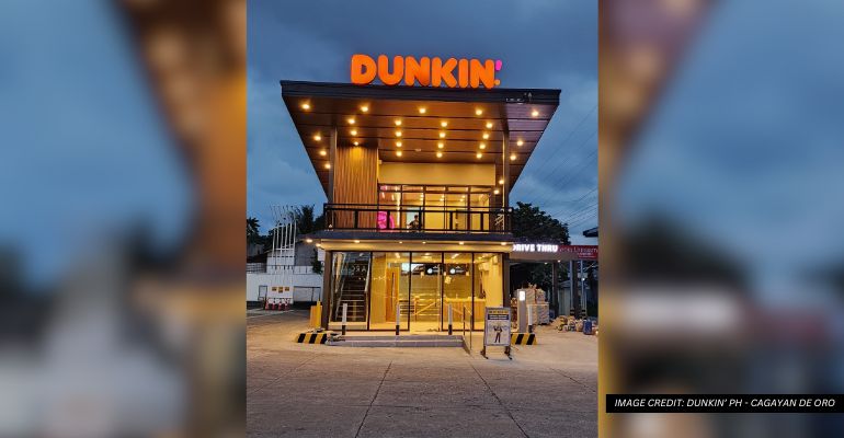 dunkin donuts unveils drive thru location in gusa cagayan de oro city