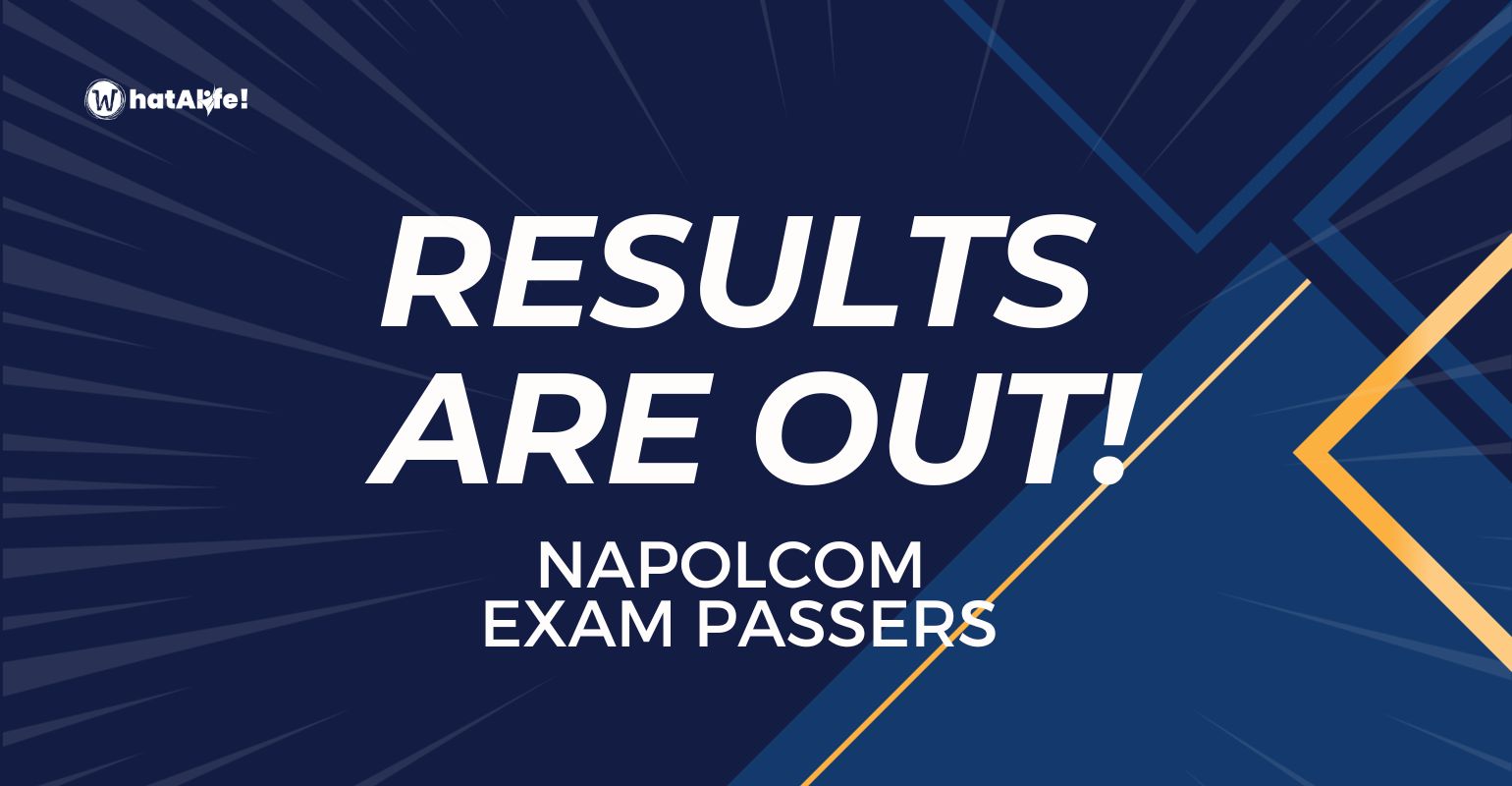 Full List of Passers —  June 2023 PNP Entrance NAPOLCOM Exam Results