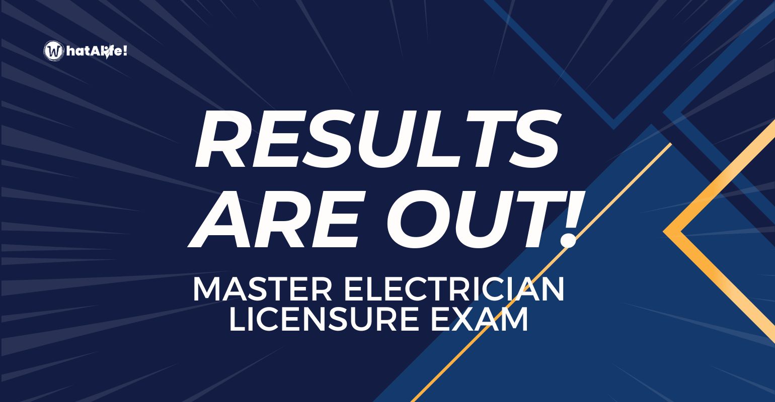Full List of Passers —  September 2023 Master Electricians Licensure Exam