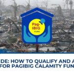 guide how to qualify and apply for pag ibig calamity fund