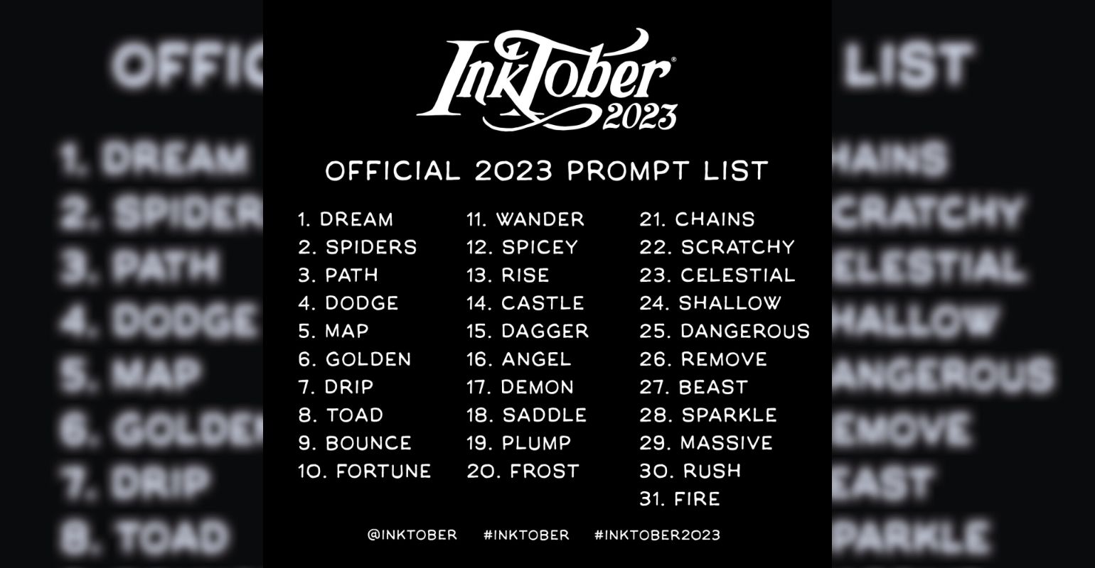 GUIDE: Inktober 2023 and Prompts