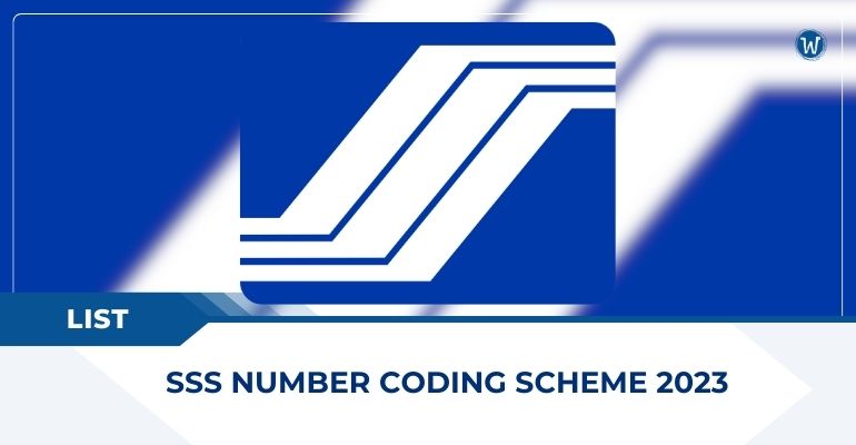 LIST: SSS Number Coding Scheme 2023