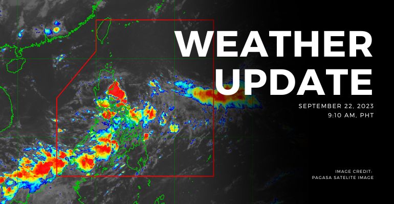 PAGASA: Southern Luzon, Visayas, and Mindanao affected by the Intertropical Convergence Zone (ITCZ)