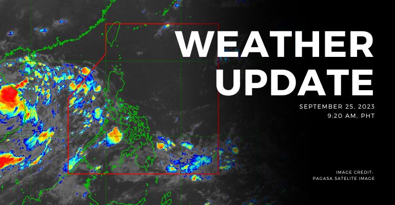 PAGASA: Southwest Monsoon affecting the western sections of Southern Luzon and Visayas