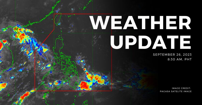 PAGASA: Southern Luzon and Visayas’ Western Section, Still Affected by SouthWest Monsoon 