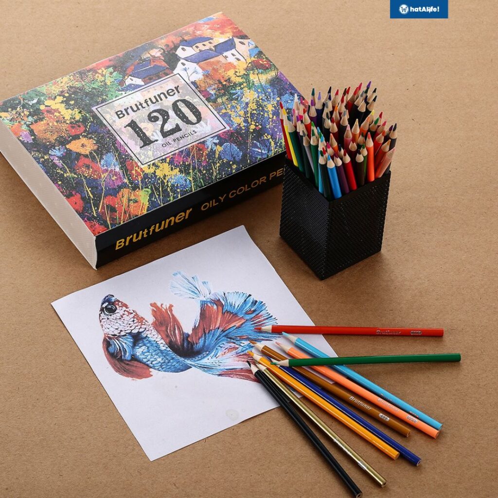 brutfuner oily art coloured pencils
