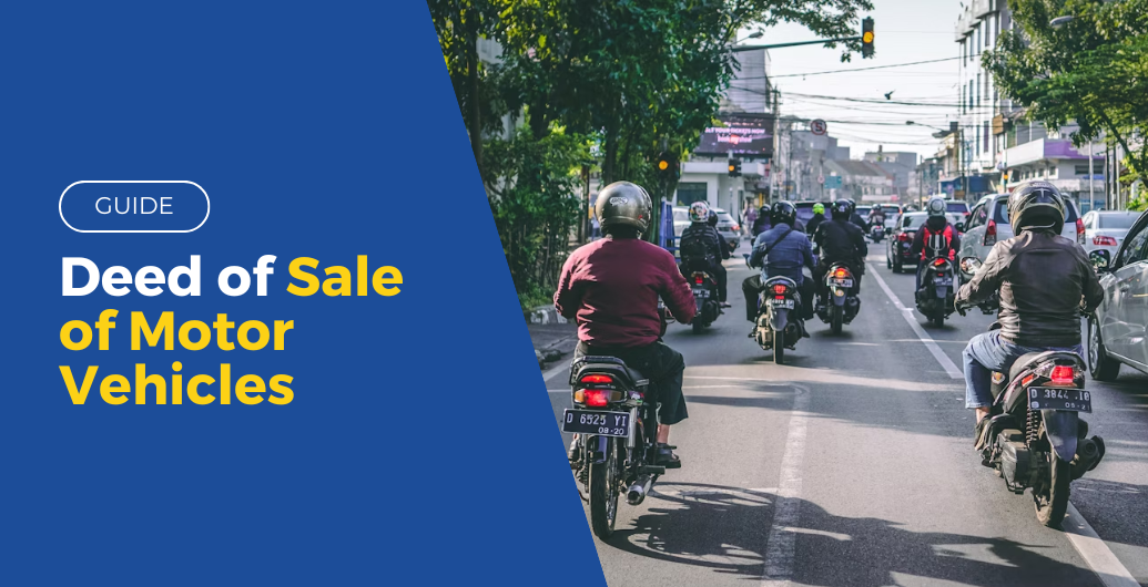 Deed of Sale of Motor Vehicles