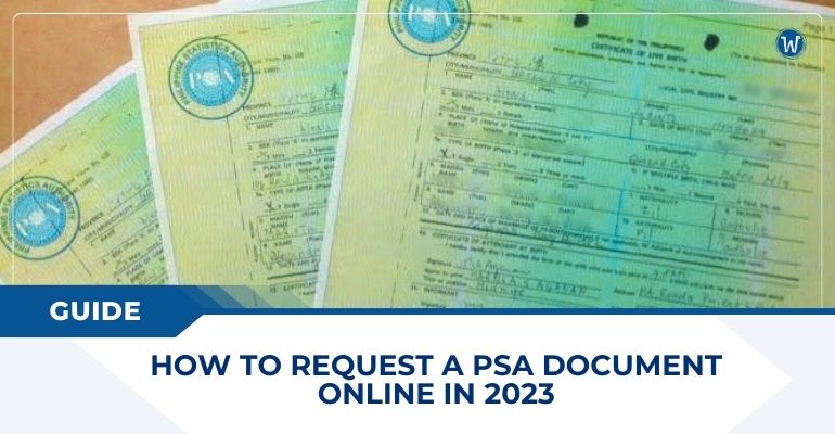 guide how to request a psa document online in 2023