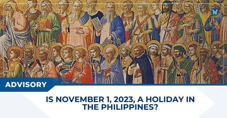 is november 1 2023 a holiday in the philippines