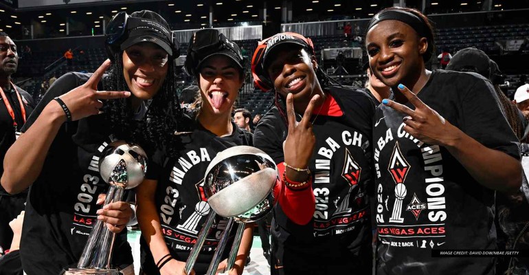 Las Vegas Aces Break 21-Year Streak, Becoming the First Repeat WNBA Champions