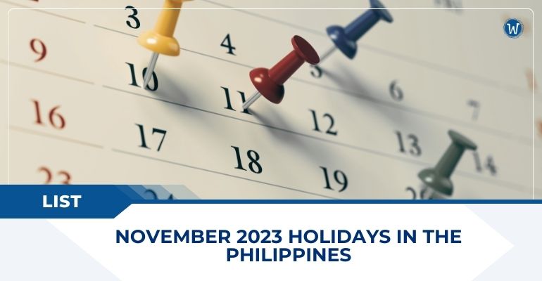 list november 2023 holidays in the philippines