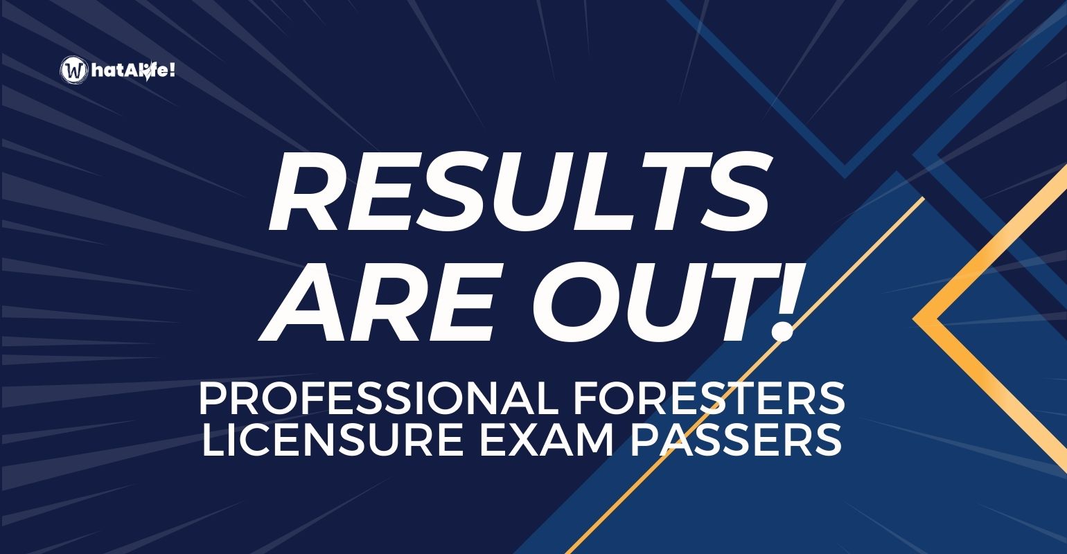 october 2023 foresters licensure exams result