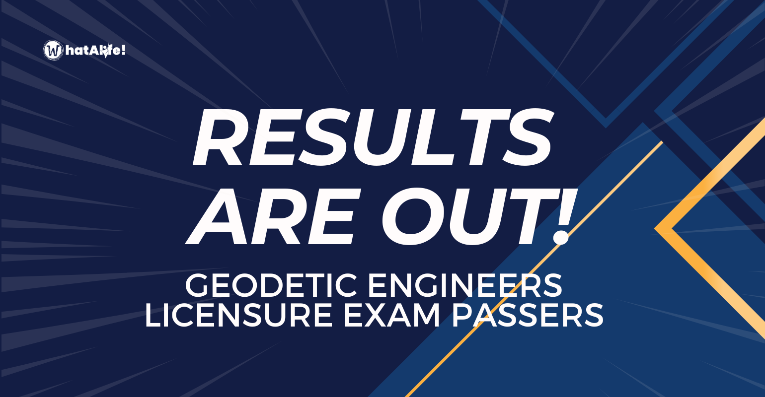 October 2023 Geodetic Engineers Licensure Exams Result
