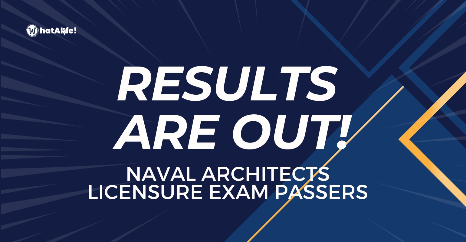 October 2023 Naval Architects Licensure Exams Result