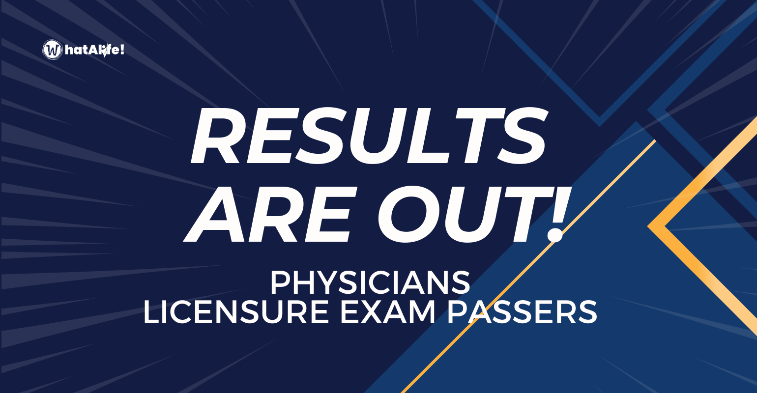 October 2023 Physicians Licensure Exams Result